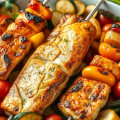 Delicious Fish and Vegetable Skewers Recipe You Can Make at Home